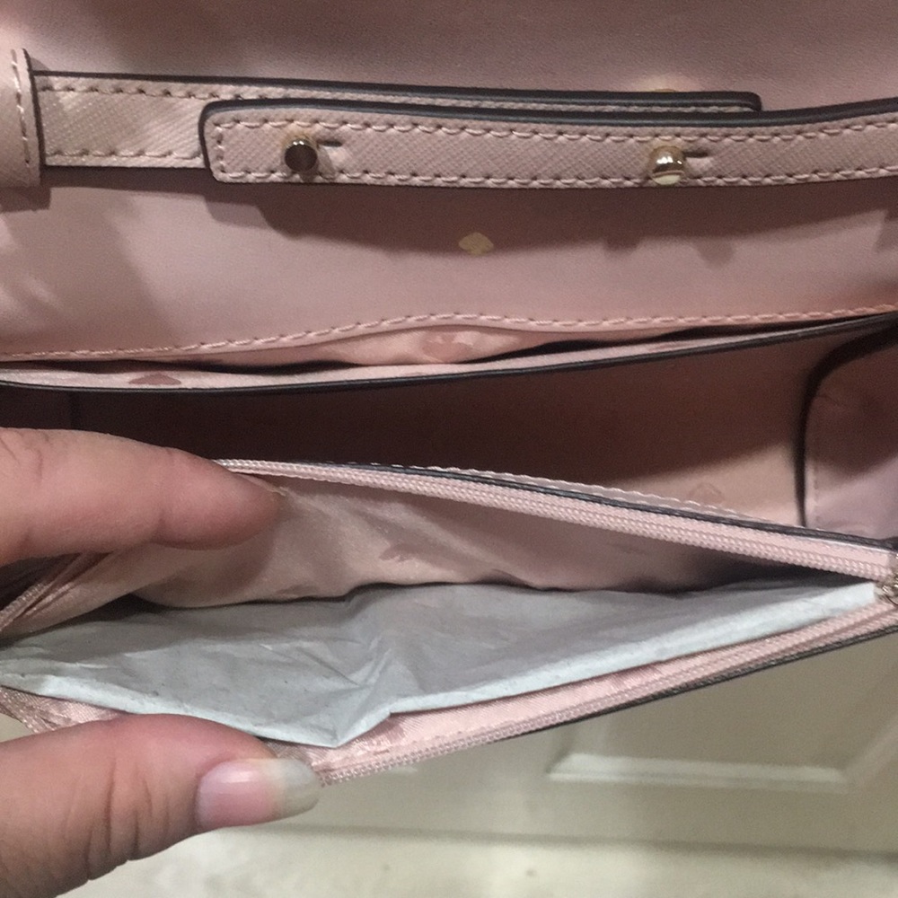 NWT Kate Spade Cameron Paper Rose Pink Crossbody Purse Bag - Picture 8 of 16